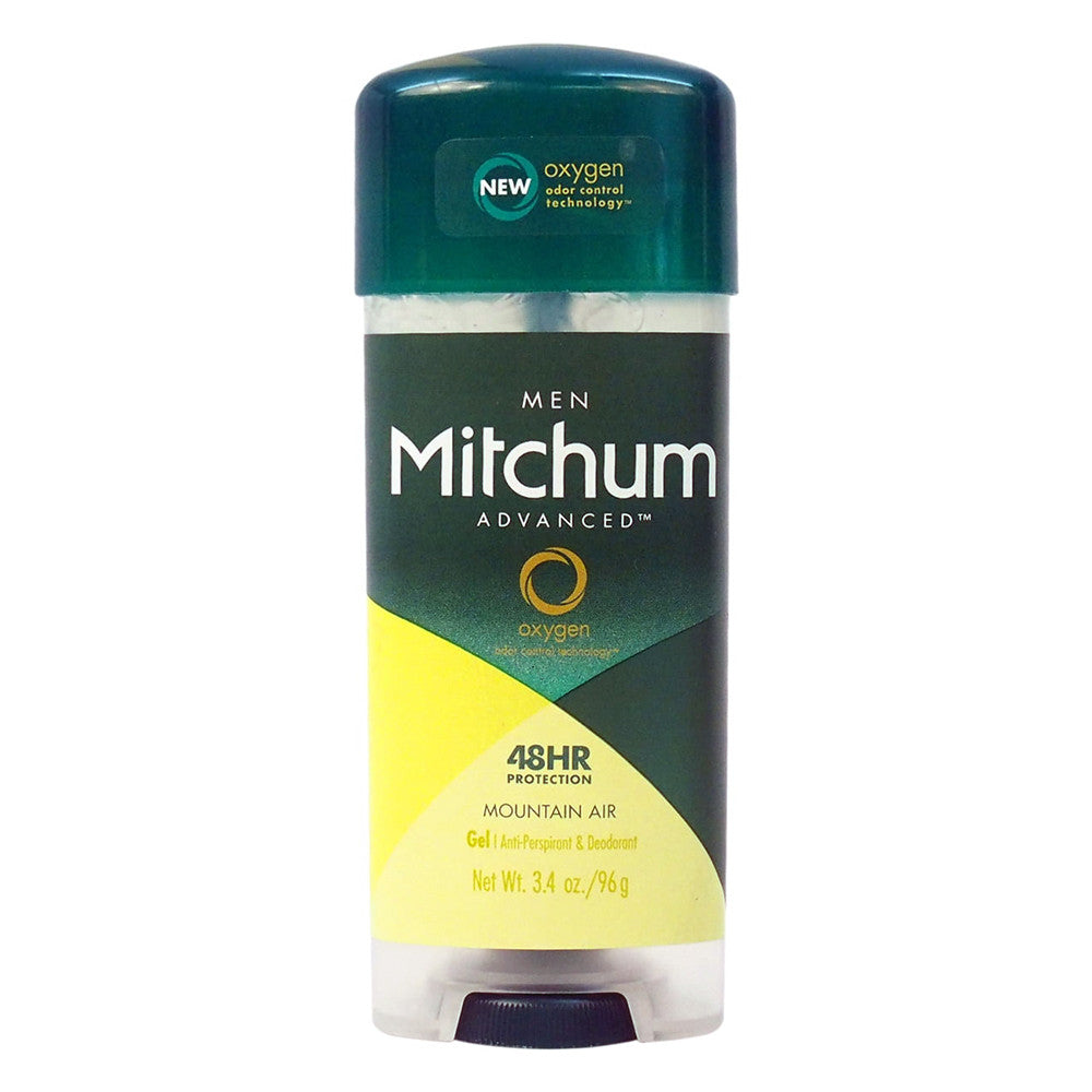 Mitchum Antiperspirant And Deodorant Clear Gel, Mountain Air for Men, 3.4 Oz